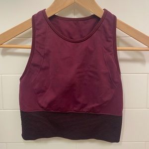 Lululemon ebb to train high neck bra top